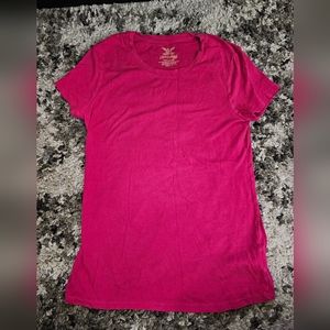 Faded Glory Pink Girls Tshirt Size Large 12-14
